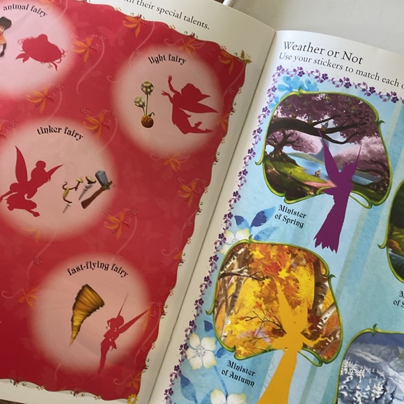 Disney Fairies Tinker Bell Reusable Sticker Activity Book. - Picture 6 of 9